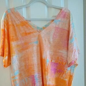 Chico's Multi color woman's top